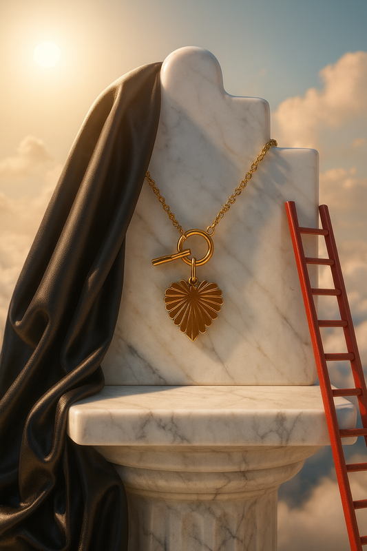 Altın Rengi Kolye - İç Doğanın Güzelliği