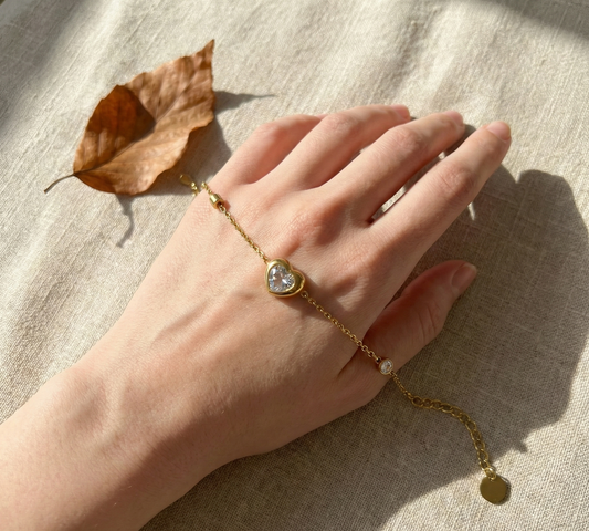 Altın Rengi Bileklik - Altın Sevgi